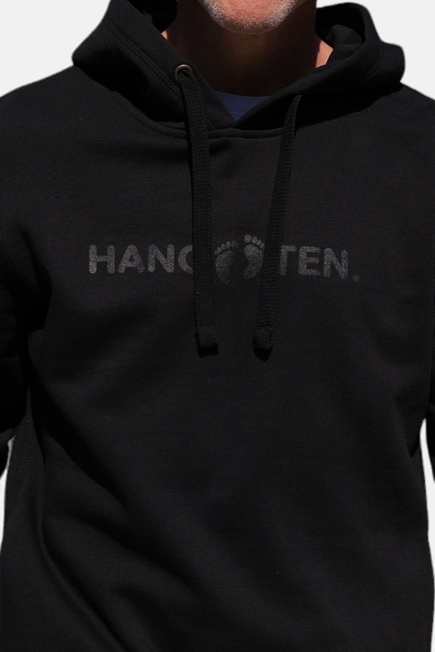 Hang Ten Classic Logo Kapuzenpullover – Schwarz