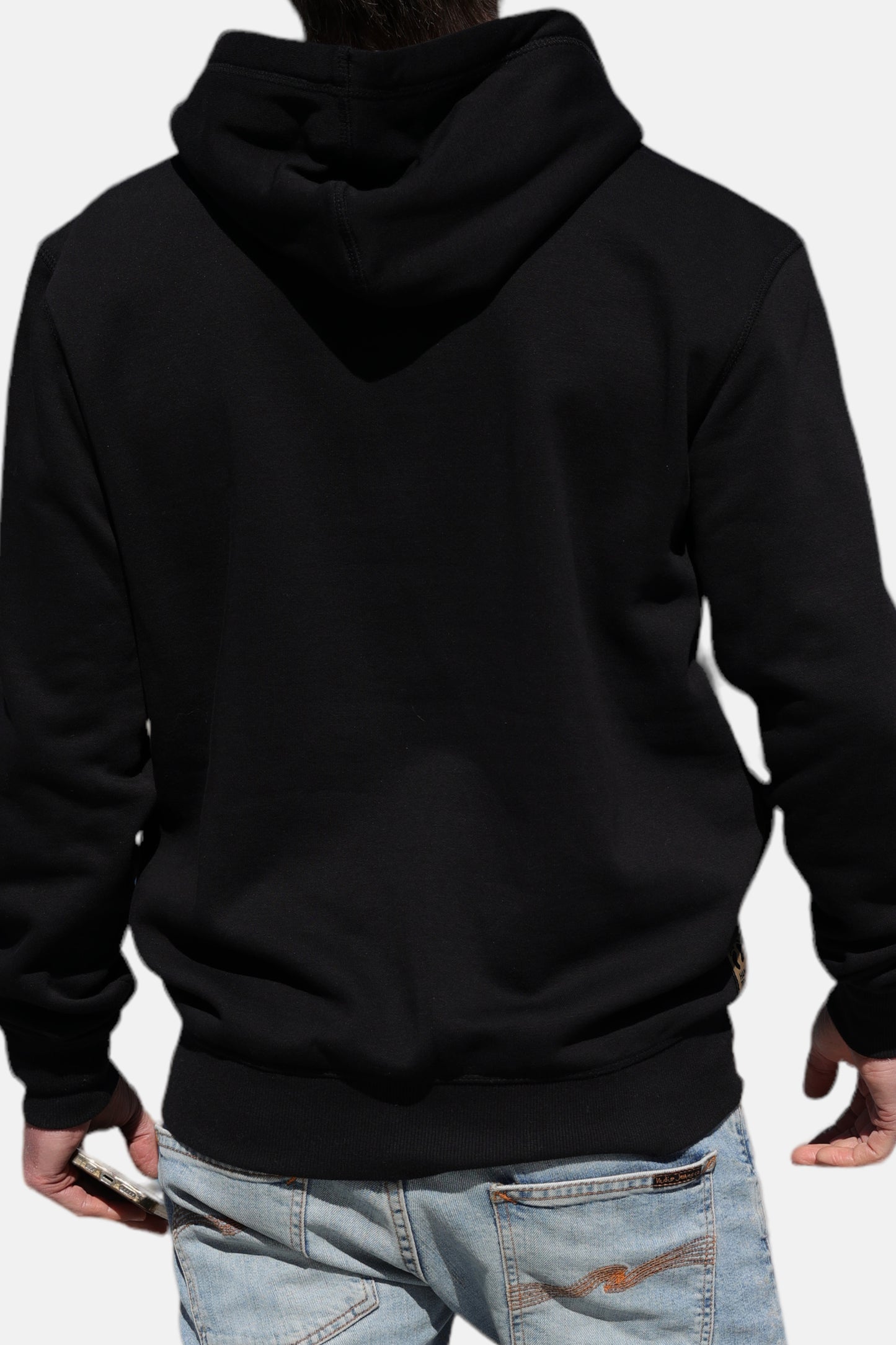 Hang Ten Classic Logo Kapuzenpullover – Schwarz