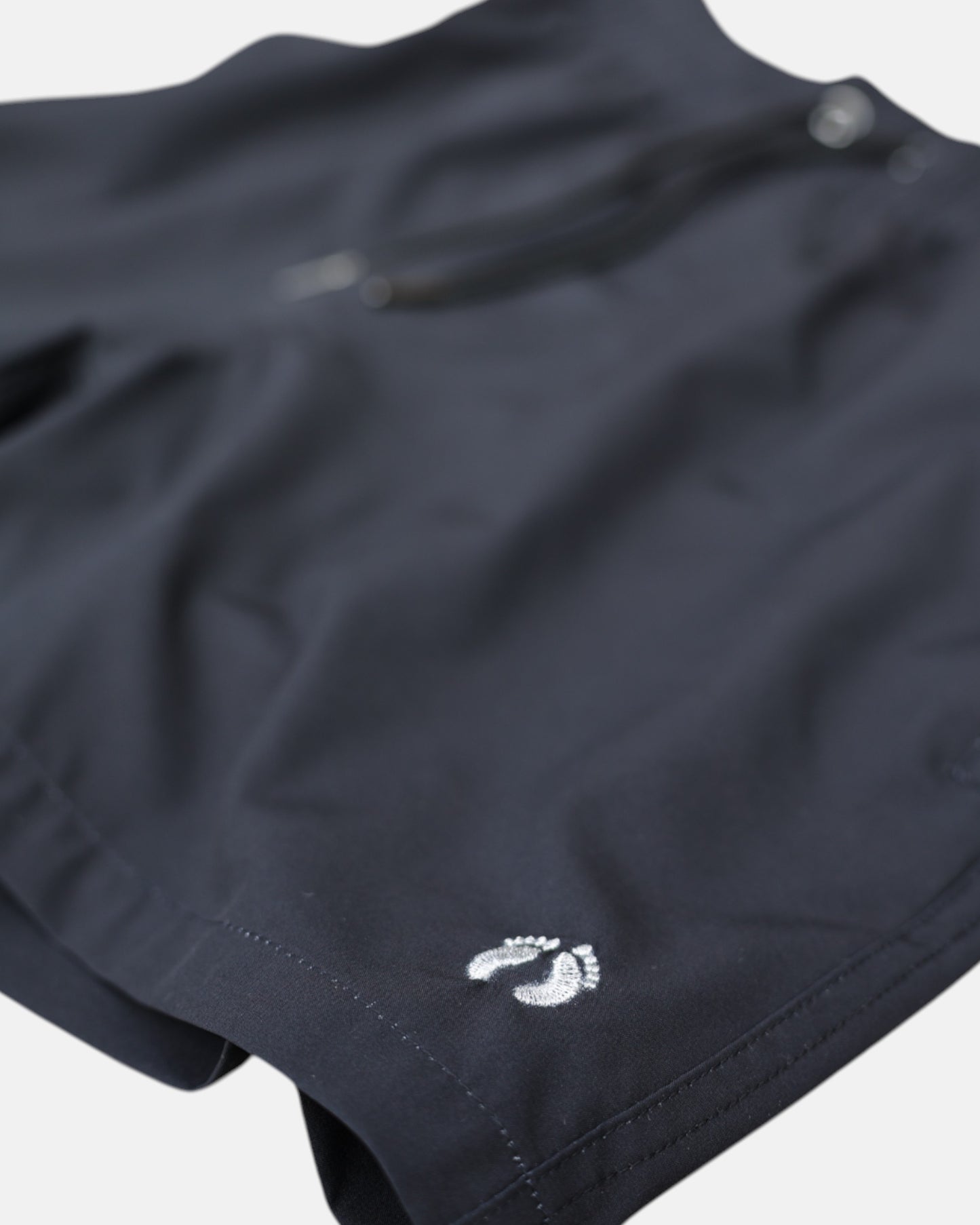 Swim hybrid shorts with inner tights - Black