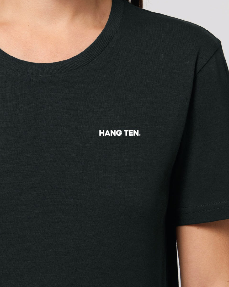 T-shirt avec logo des années 80 - Noir