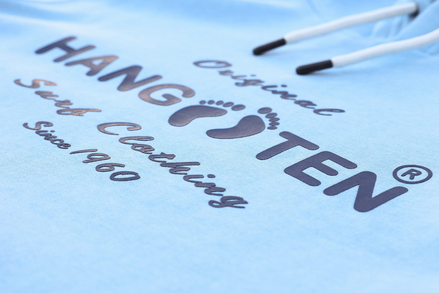 Classic Logo Organic Cotton Hoodie - Powder Blue