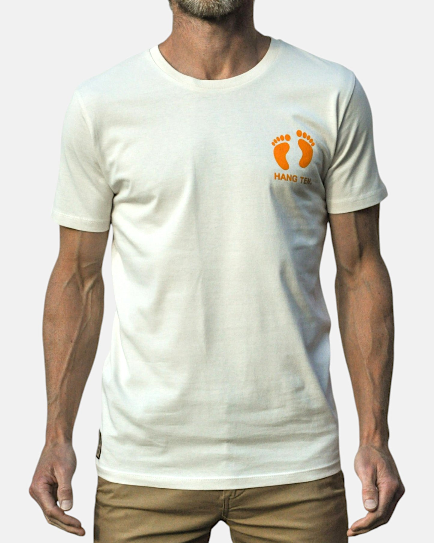 Hang Ten Shaka T-shirt - Off White