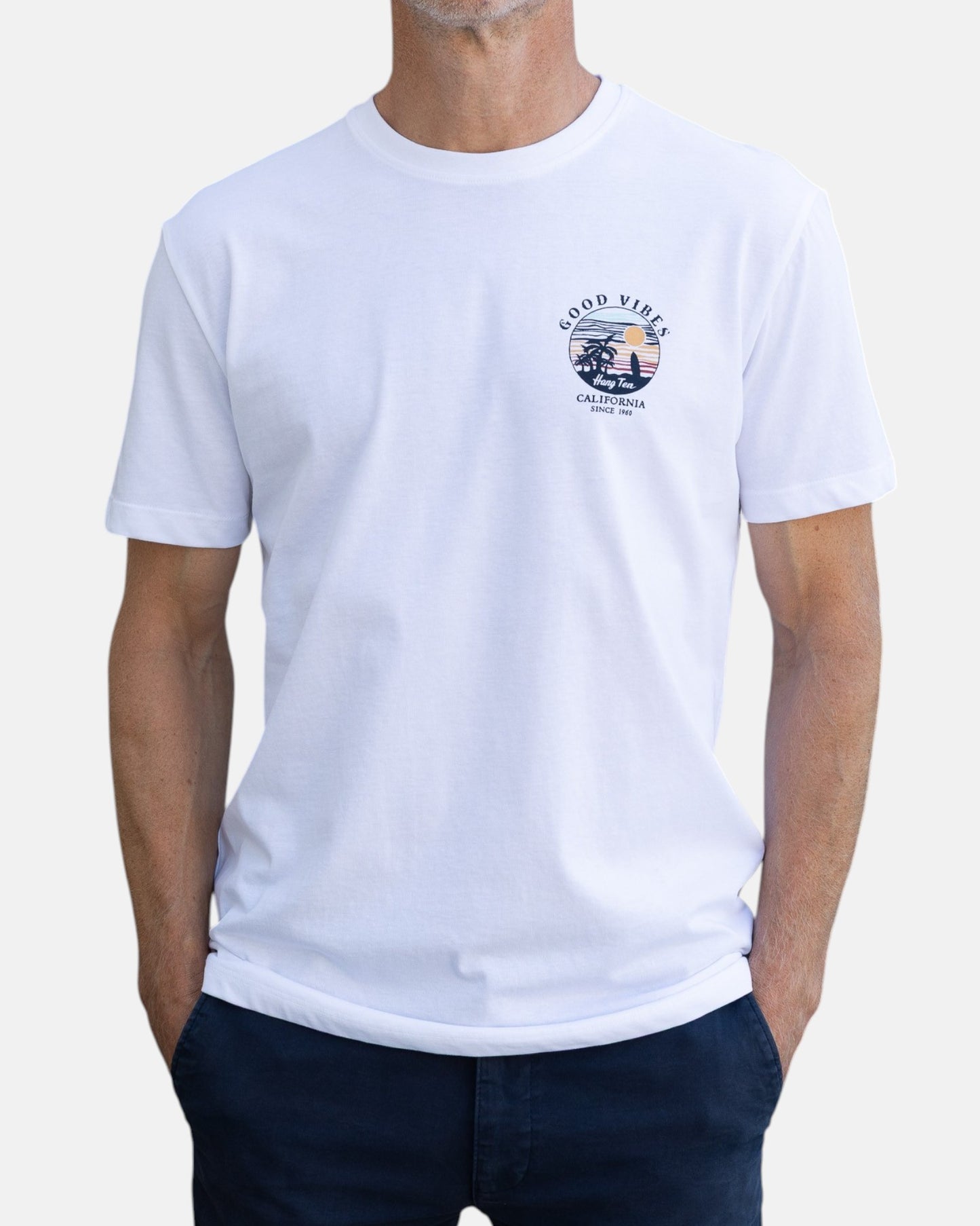 Good Vibes Organic Cotton T-shirt - White