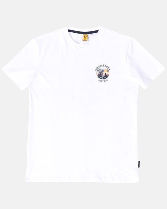 Good Vibes Organic Cotton T-shirt - White