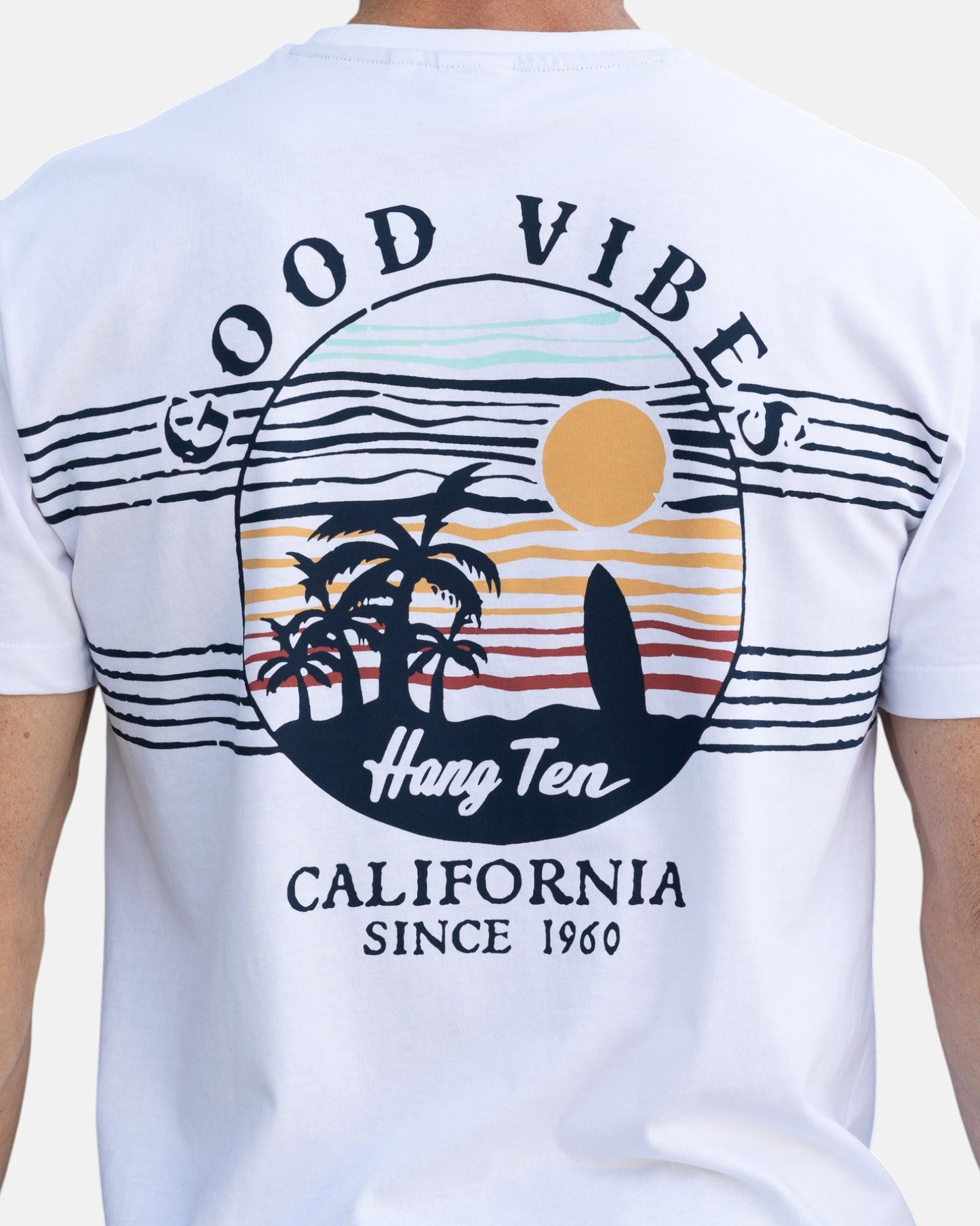 Good Vibes Organic Cotton T-shirt - White