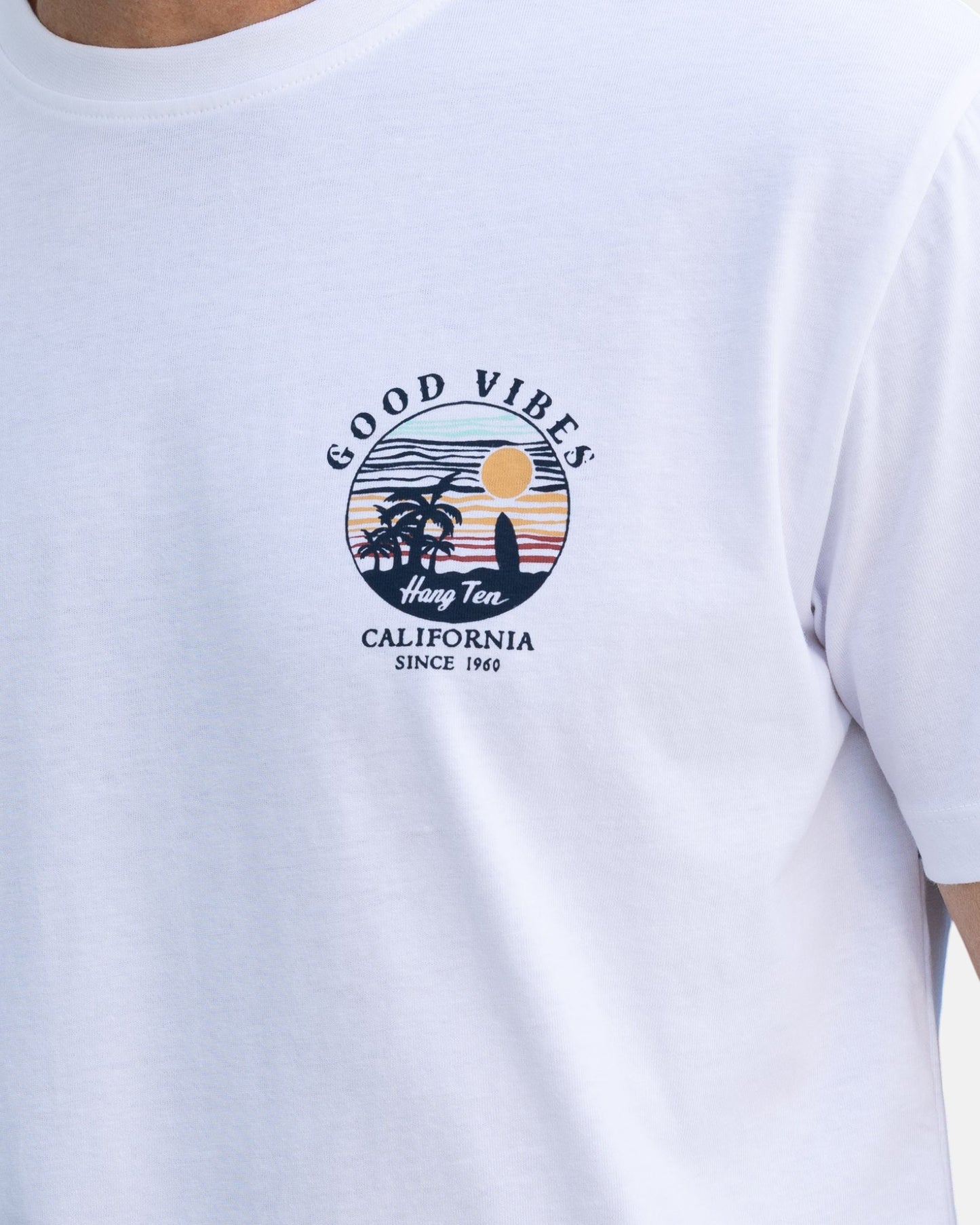 Good Vibes Organic Cotton T-shirt - White