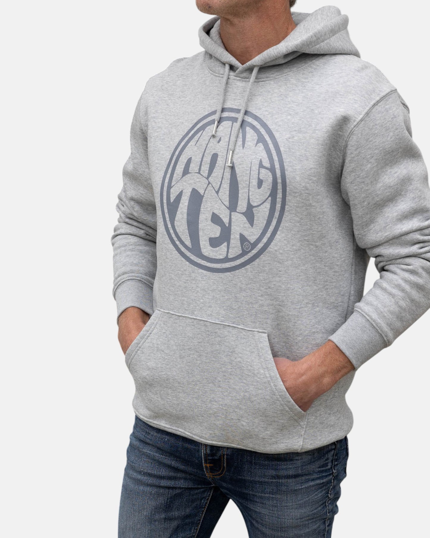 Hang Ten Surfer Hoodie - Grey