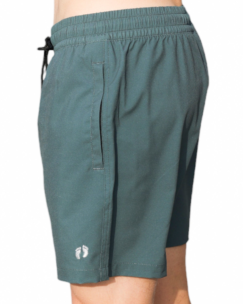 Hybrid Swim Shorts - Green kahki