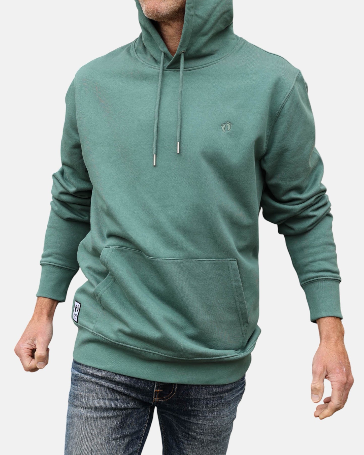 Icon Feet Organic Cotton Hoodie - Green Bay