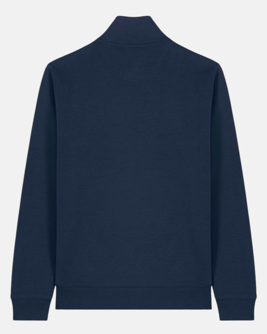 Quarter Zip Sweatshirt - French Navy M