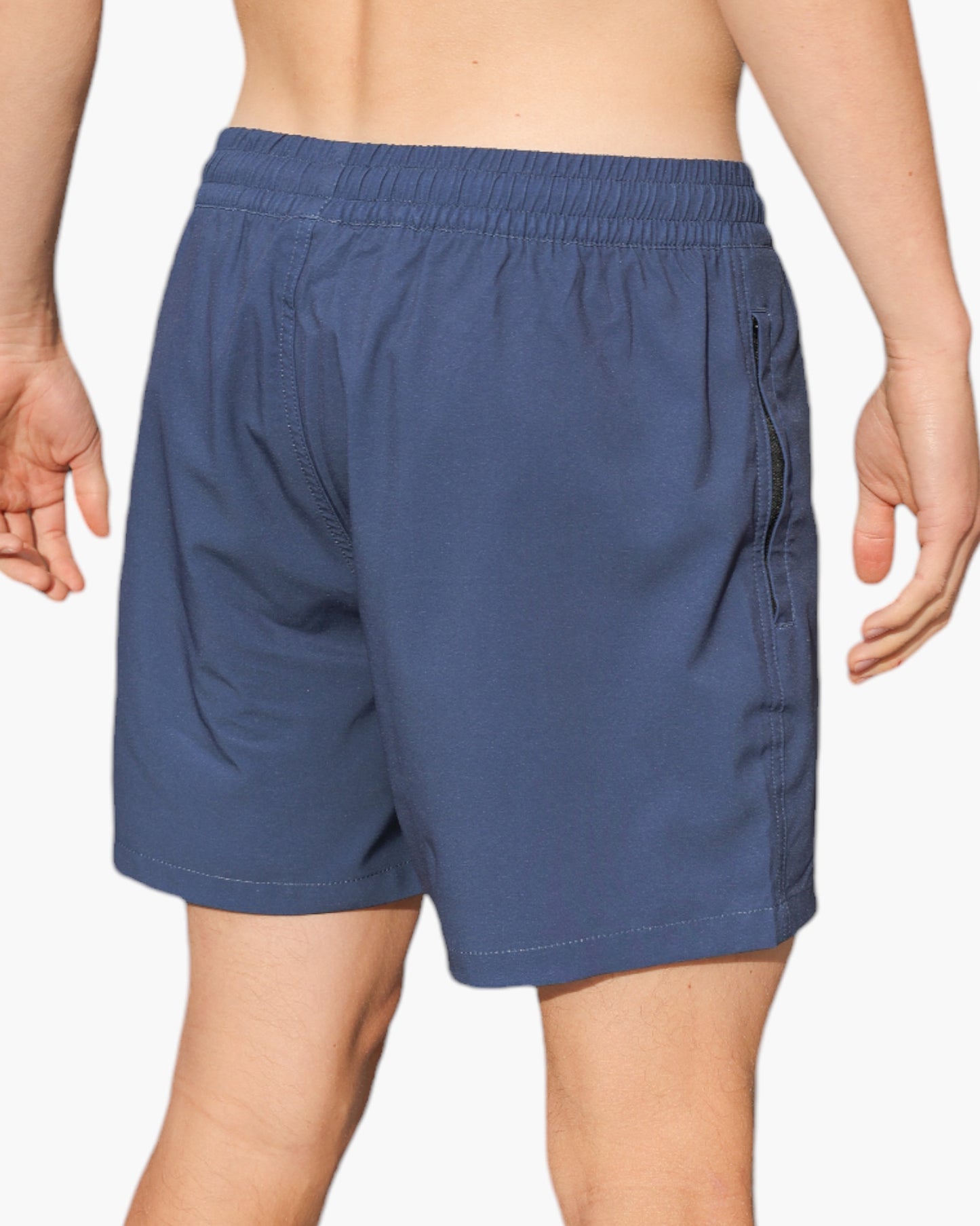 Swim hybrid shorts with inner tights - Navy