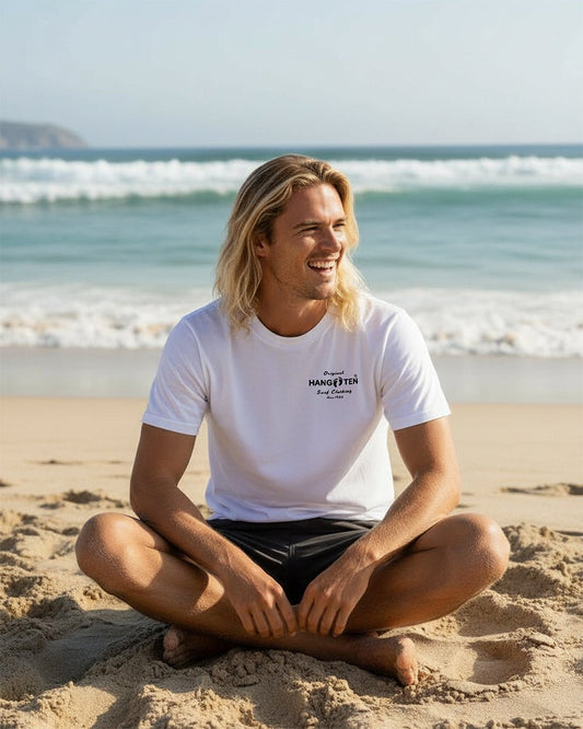 Original Logo T-shirt – White - T-shirtsHang Ten