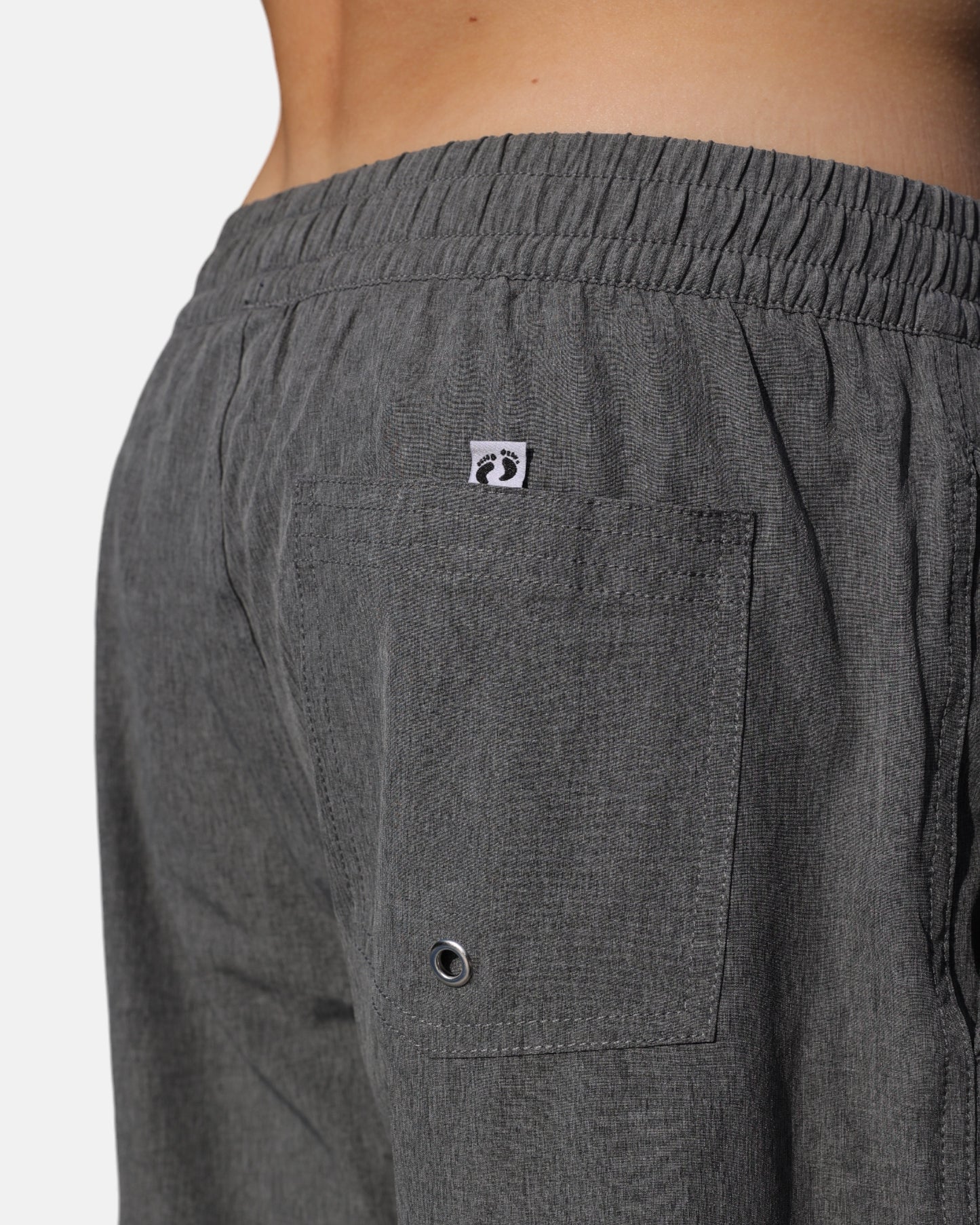 Badeshorts mit Innenhose – Dunkelgrau