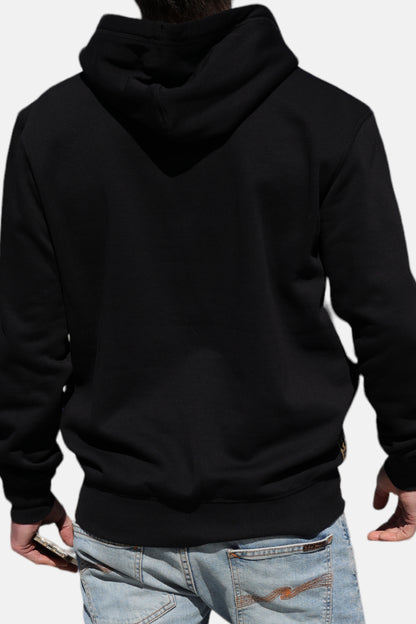 Hang Ten Classic Logo Kapuzenpullover – Schwarz