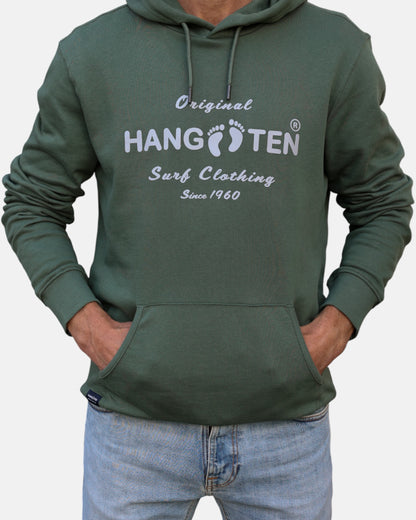 Classic Logo Organic Cotton Hoodie - Laurel Wreath