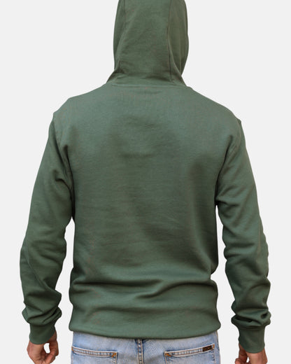 Classic Logo Organic Cotton Hoodie - Laurel Wreath