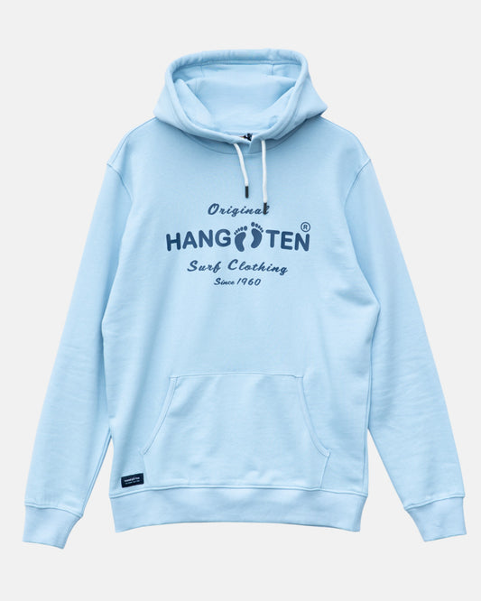 Classic Logo Organic Cotton Hoodie - Powder Blue