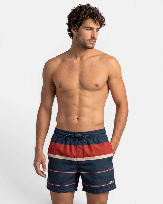 Riptide Stripe Swim Shorts
