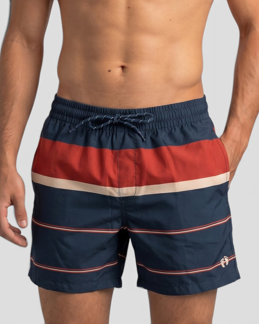 Riptide Stripe Swim Shorts