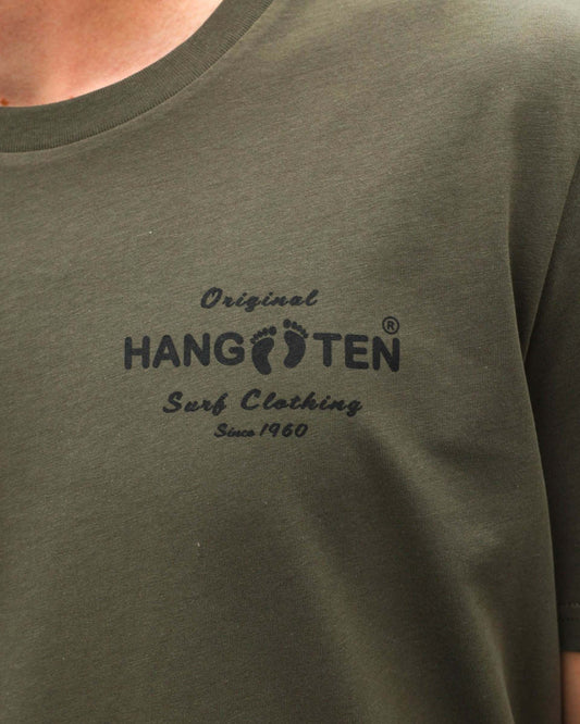 Original Logo T-shirt – Green Khaki