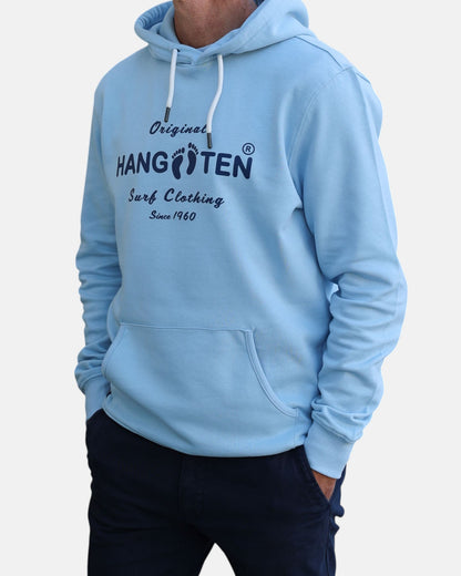 Classic Logo Organic Cotton Hoodie - Powder Blue