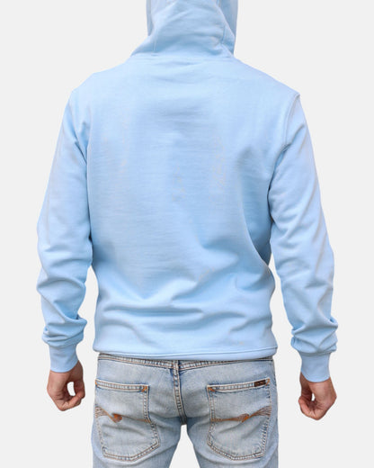 Classic Logo Organic Cotton Hoodie - Powder Blue
