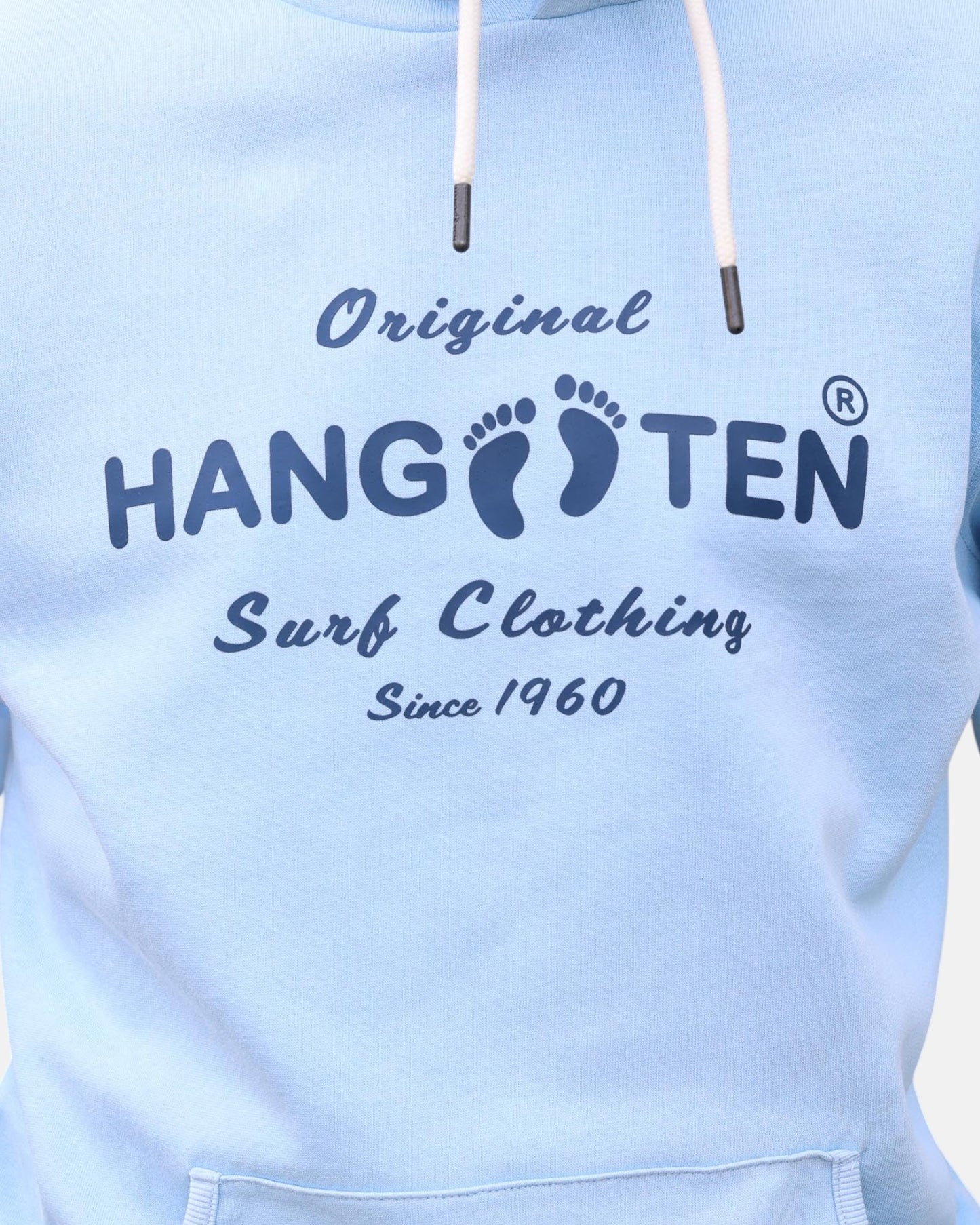 Classic Logo Organic Cotton Hoodie - Powder Blue
