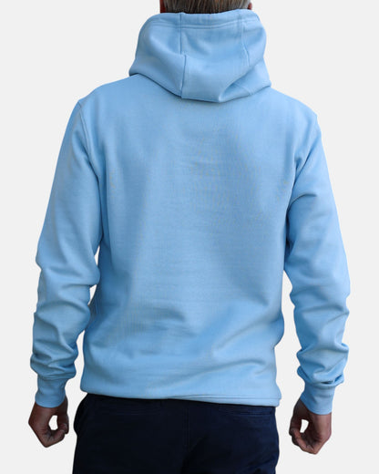 Classic Logo Organic Cotton Hoodie - Powder Blue