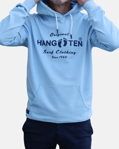 Classic Logo Organic Cotton Hoodie - Powder Blue