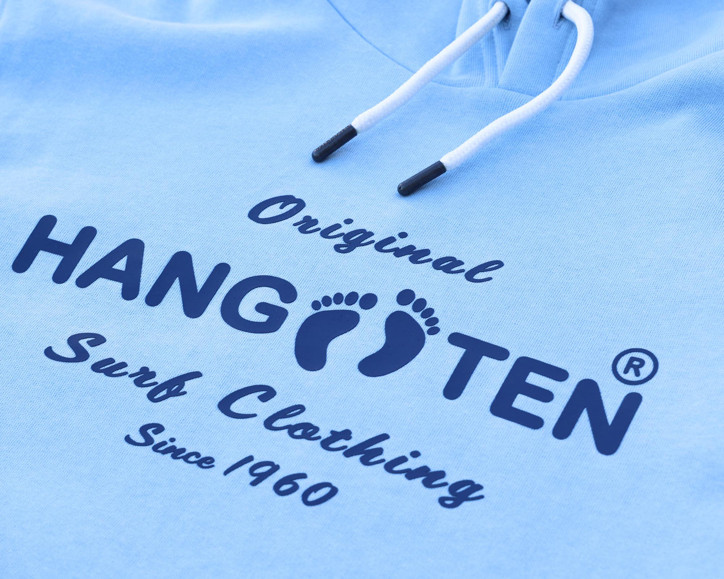 Classic Logo Organic Cotton Hoodie - Powder Blue