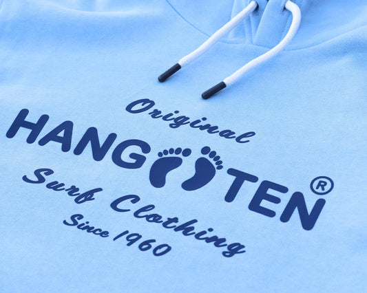 Classic Logo Organic Cotton Hoodie - Powder Blue