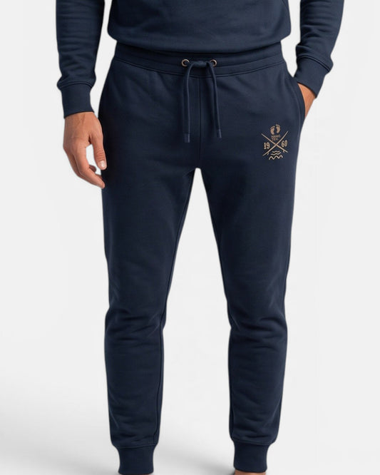 Cross Boards Sweatpants - Navy Blue
