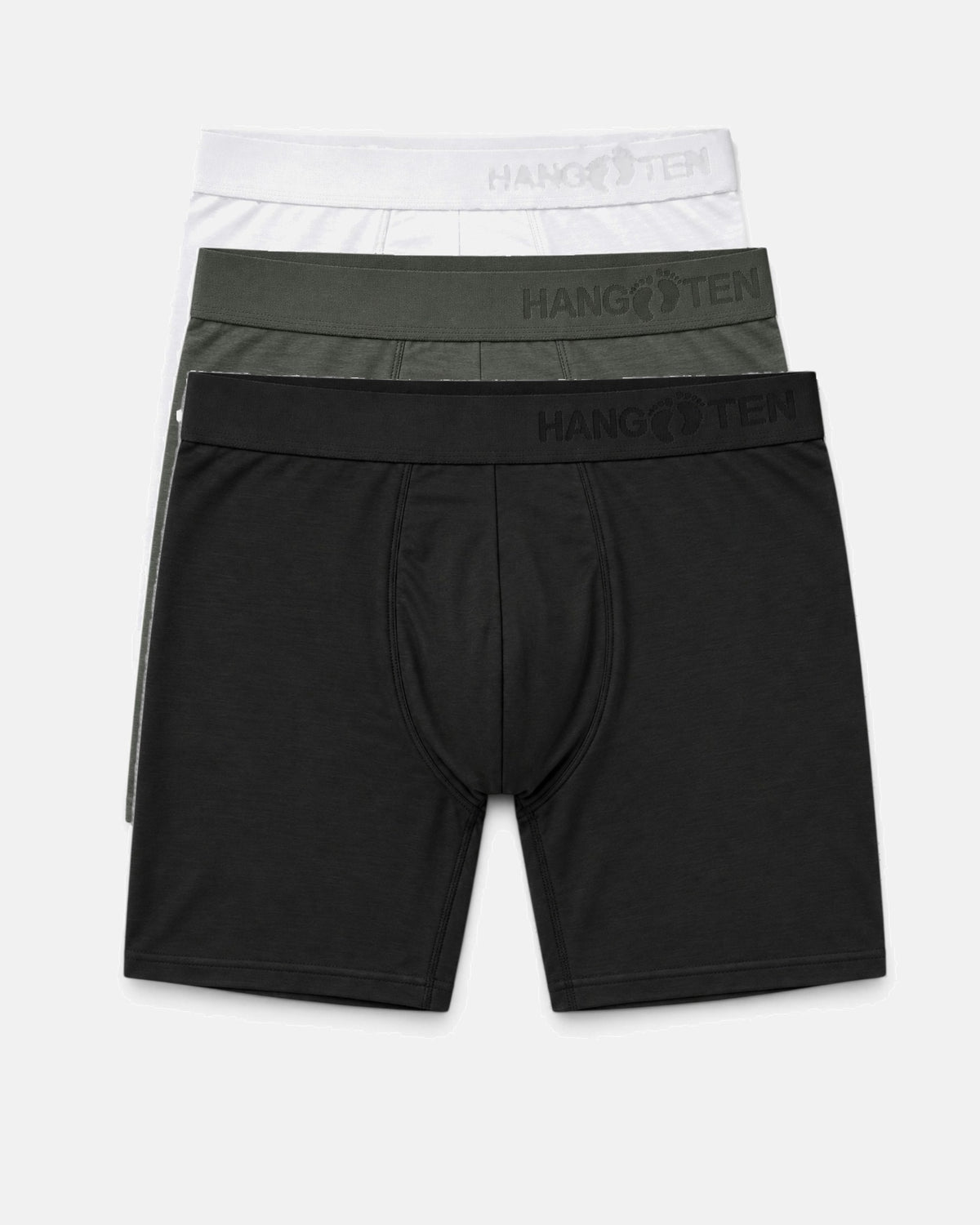 Hang Ten Bamboo Boxers Mixed 3-pack