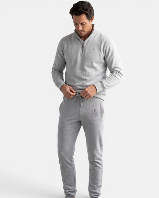 Cross Boards Sweatpants - Grey Melange