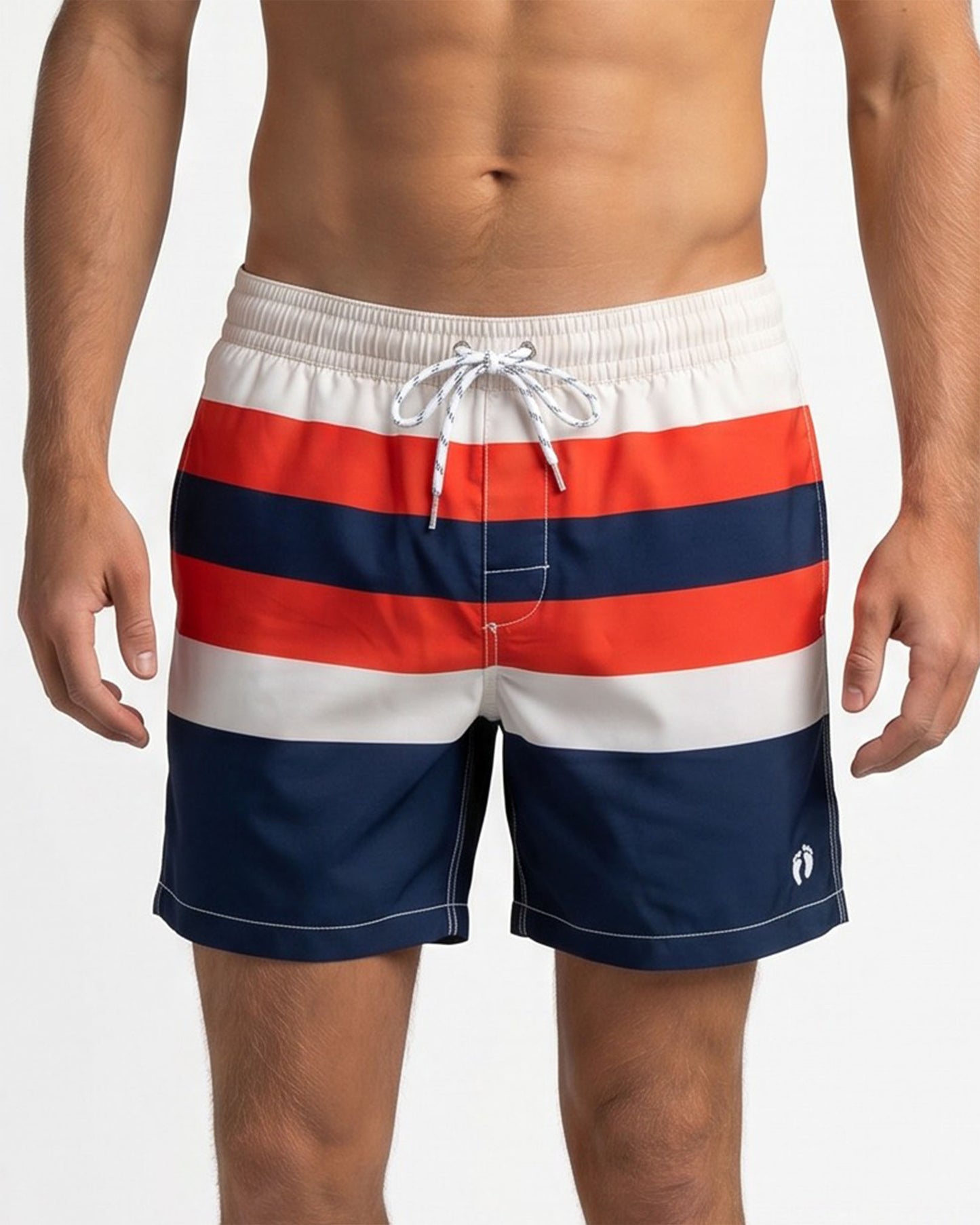 Heritage Stripe Swim Shorts