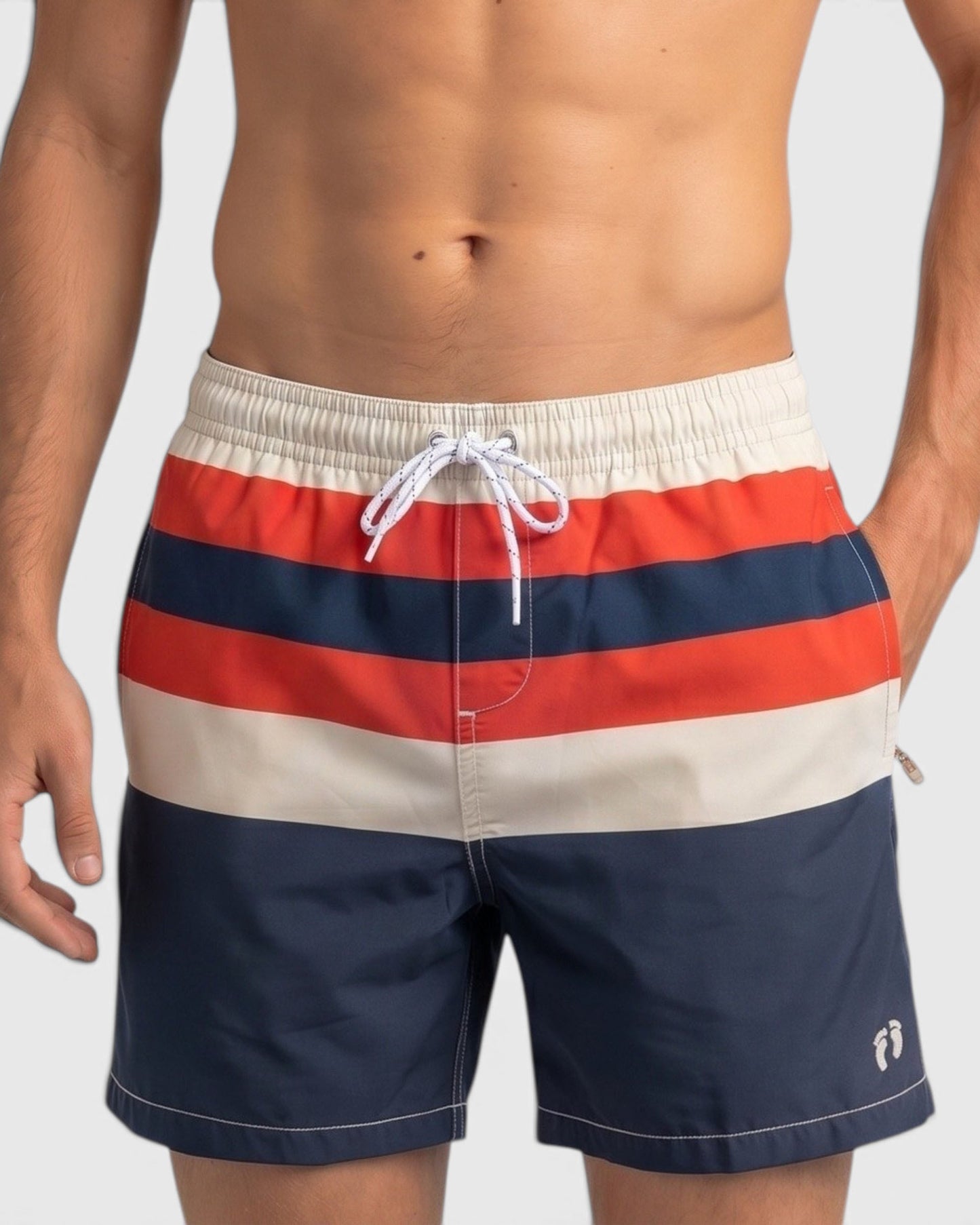 Heritage stribede badeshorts