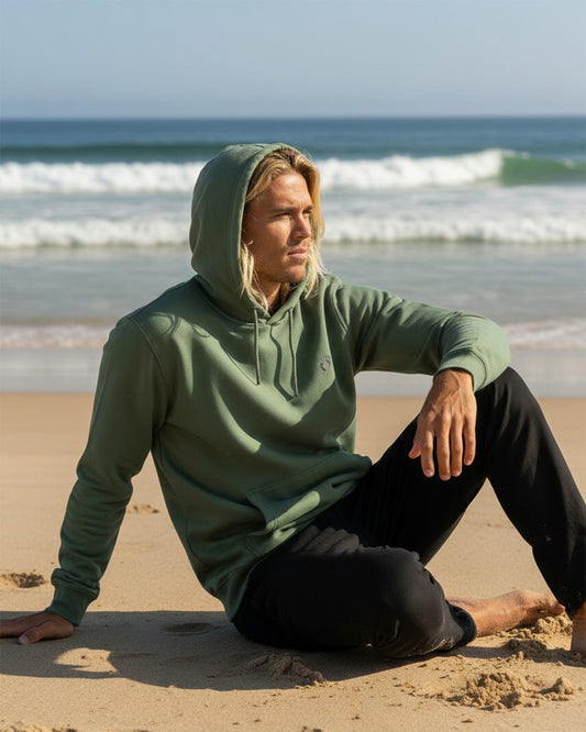 Icon Feet Organic Cotton Hoodie - Laurel Wreath