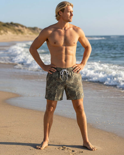 Laguna Palm Swim Shorts