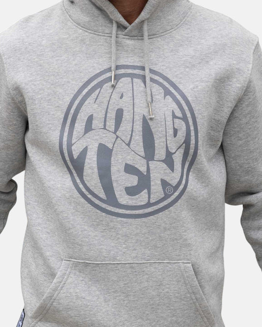 Hang Ten Surfer Hoodie - Grey