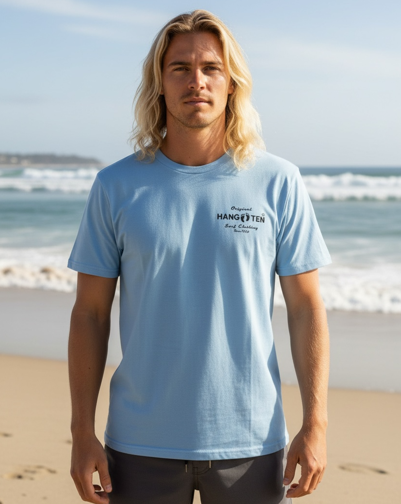 Original Logo T-shirt - Sky Blue