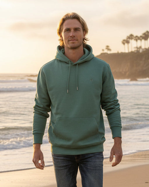 Icon Feet Organic Cotton Hoodie - Green Bay