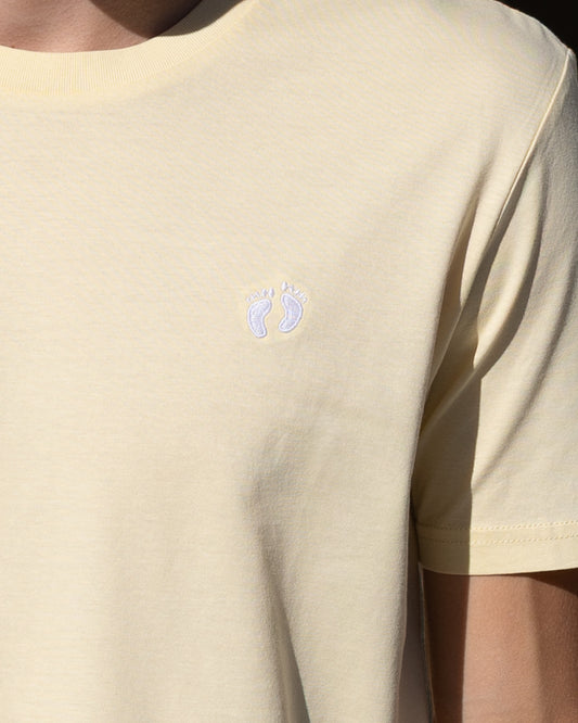 Icon logo t-shirt - Light yellow