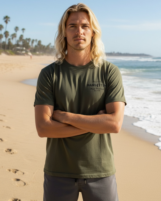 Original Logo T-shirt - Green Khaki