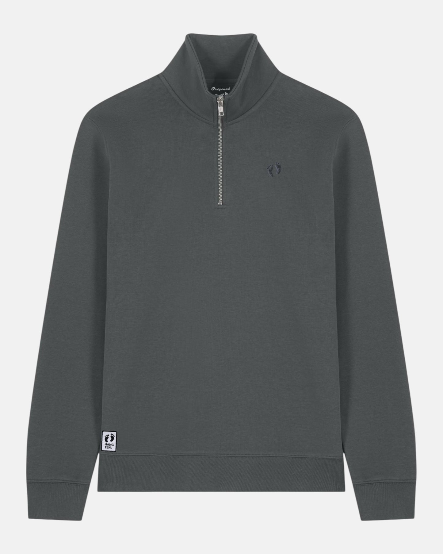 Quarter Zip Sweatshirt - Anthracite W
