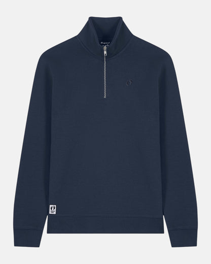 Quarter Zip Sweatshirt - French Navy W