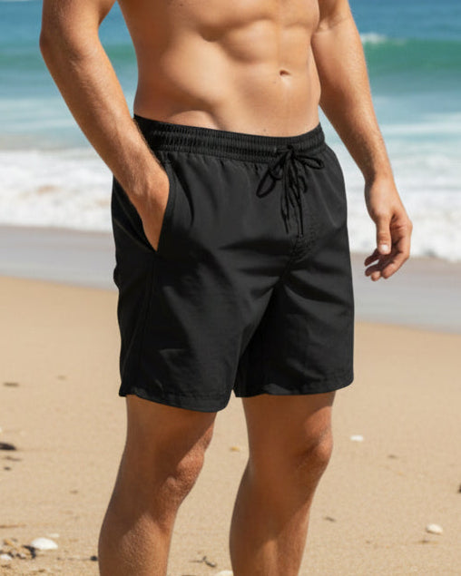 Hybrid Swim Shorts - Black