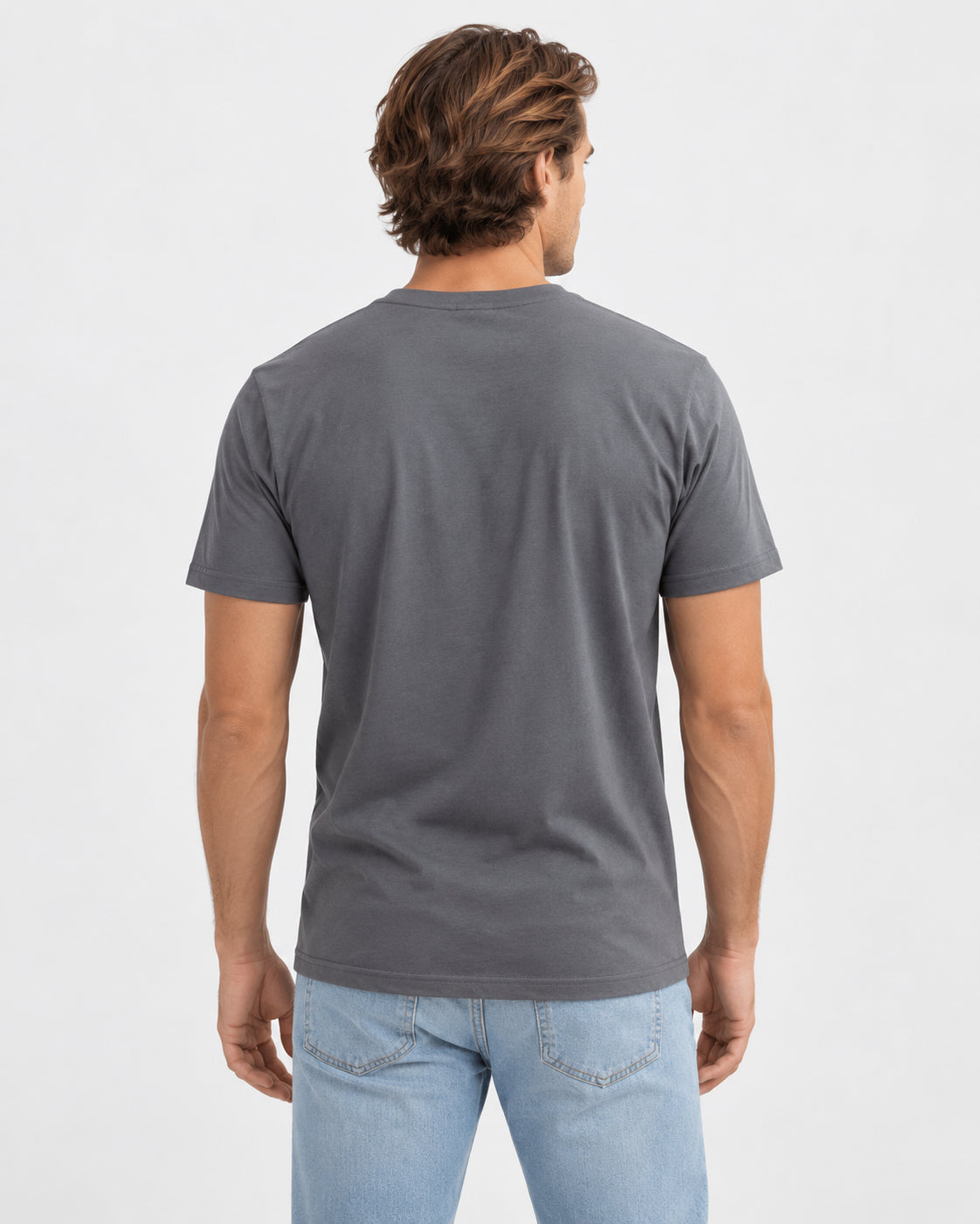 Hang Ten Icon T-shirt Anthracite – studio back