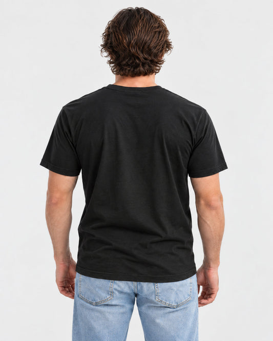 Hang Ten Icon T-shirt Black – studio back