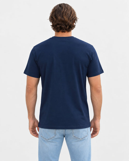 Hang Ten Icon T-shirt Navy – studio back