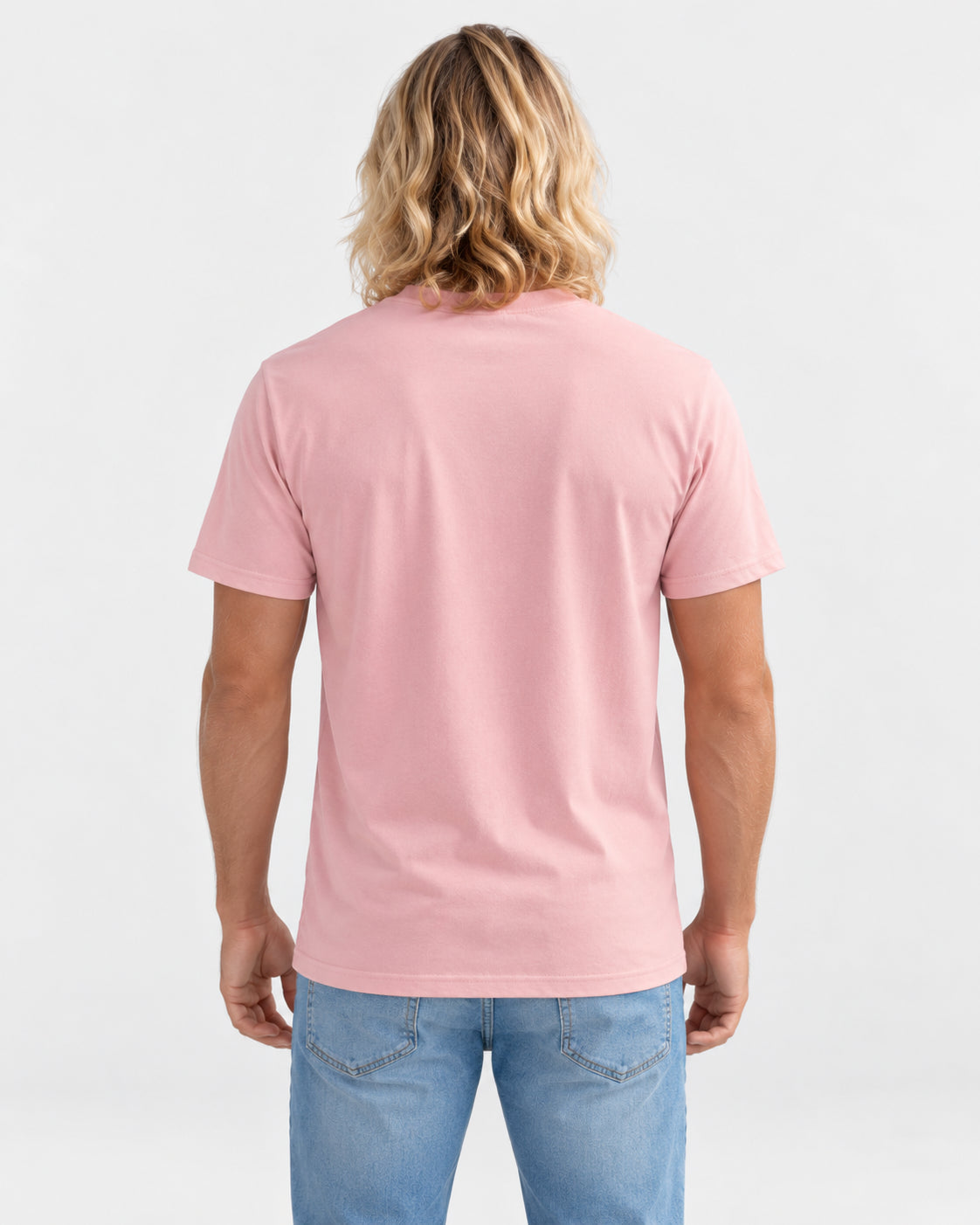 Hang Ten Icon T-shirt Pink – studio back